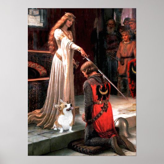 Poster Welsh Corgi 2 - L'Hommage (Devant)