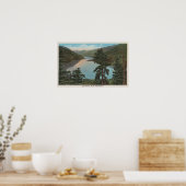 Poster Wenatchee, WAView du lac Chelan (Cuisine)