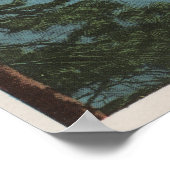 Poster Wenatchee, WAView du lac Wenatchee (Coin)