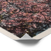 Poster Wenatchee, WAView du mont Cashmere avec des arbres (Coin)