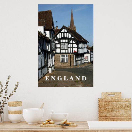 Poster Weobley, Herefordshire (Cuisine)