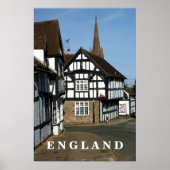 Poster Weobley, Herefordshire (Devant)