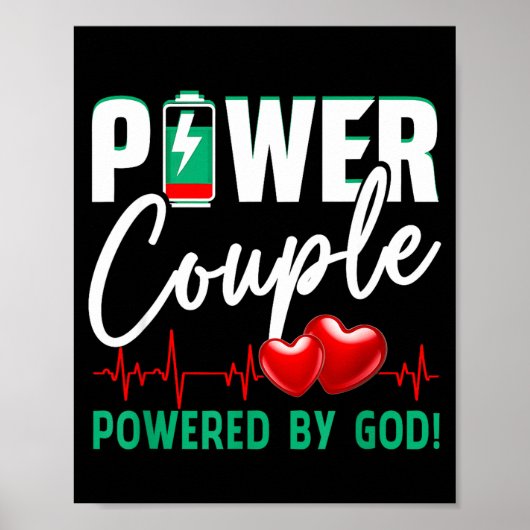 Poster Wer Couple Wered-by God Christian Couples Valentin (Devant)