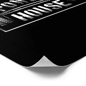 Poster Wer House Gym Motivation Bold Statement (Coin)