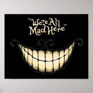 Poster We're all mad here
