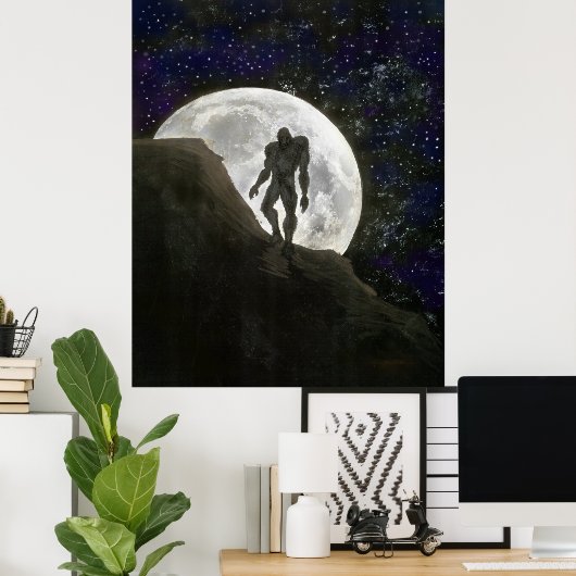 Poster Werewolf (Bureau à domicile)