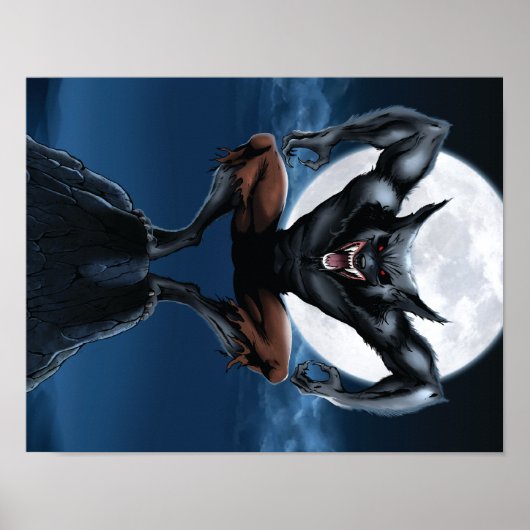 Poster Werewolf (Devant)