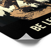 Poster Werewolf Be Legendary Motivational Insrational  (Coin)