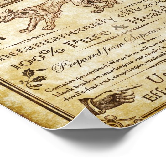 Poster Werewolf Elixir (Coin)