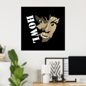 Poster Werewolf, Howl (Bureau à domicile)