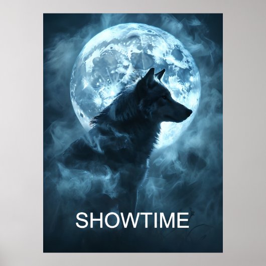 Poster Werewolf Shotime, transformation des Pleine (Devant)
