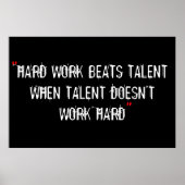 Poster Werkoutmotivatie (Voorkant)