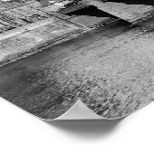 Poster Weser Bridge, Brême, vers 1910 (Coin)