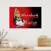 Poster Wesolych Swiat St. Nicholas (Cuisine)