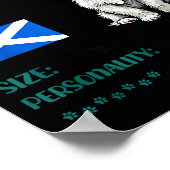 Poster West Highland White Terrier Origin Funny Westie Do (Coin)