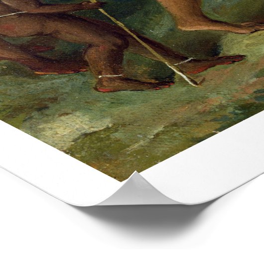 Poster West Indian Man of Colour, direction two Carib Wom (Coin)