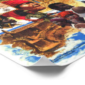 Poster " West Indies : 1987 MOA Tropical Paradise map... (Coin)