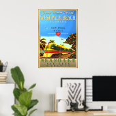 Poster West Palm Beach Floride Orange Blossom Special (Bureau à domicile)