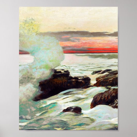 Poster West Point, le cou de Prout par Winslow Homer (Devant)