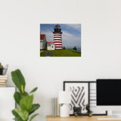 Poster West Quoddy Head Lighthouse State Park est (Bureau à domicile)