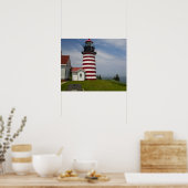 Poster West Quoddy Head Lighthouse State Park est (Cuisine)
