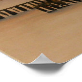 Poster West Seattle Piers Voir le centre-ville Seattle Sh (Coin)