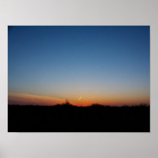 Poster West Texas Sunset