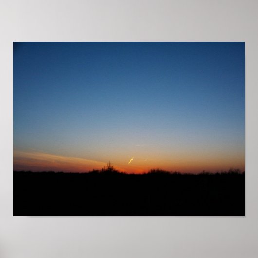 Poster West Texas Sunset (Devant)