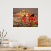 Poster West Texas Sunset (Cuisine)