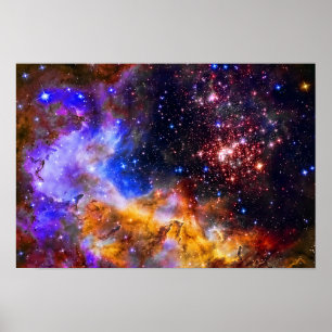 Poster Westerlund 2 en Carina Constellation Space Picture