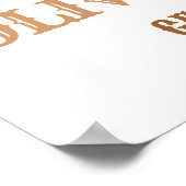 Poster Western Boots and Bows Gender Reveal Welcome Sign (Coin)