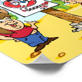 Poster Western Cowboy Cowgirl Kid Mutton Bustin (Coin)