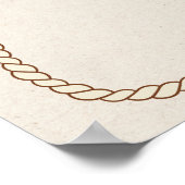 Poster Western Nothing Fancy Just Love Wedding Welcome (Coin)