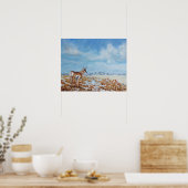 Poster Western Plains Camouflage Art (Cuisine)