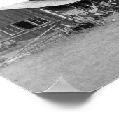 Poster Western Ranch House dans le Dakota du Sud Photo (Coin)