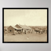 Poster Western Ranch House SD 1888 (Devant)