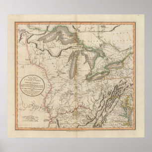 Poster Western Terr, Kentucky, Pennsylvanie, etc.