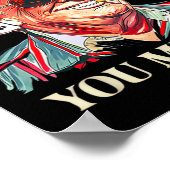 Poster _western Trump Cowboy Vous Avez Manqué American Fl (Coin)