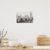 Poster Westminster Bridge London UK. 30/10/2006 (Cuisine)