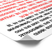 Poster Westminster Confession Ch. 2 Section 1 et 3 (Coin)