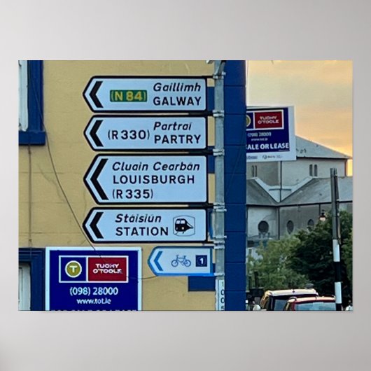 Poster Westport Comté Mayo Irlande Europe (Devant)