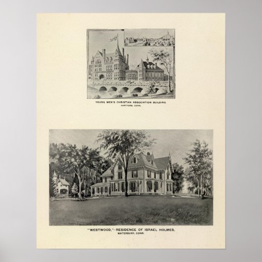 Poster Westwood, YMCA, Hartford (Devant)