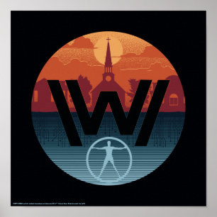 Poster Westworld   Logo de l'église Escalante
