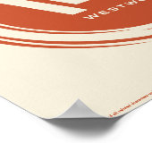 Poster Westworld | Logo Sun stylisé (Coin)