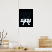 Poster Westworld | Mains Android Sur Piano Joueur (Cuisine)