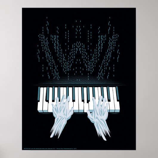 Poster Westworld | Mains Android Sur Piano Joueur (Devant)