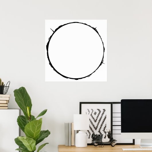 Poster Westworld Rehoboam Divergence cercle conception (Bureau à domicile)