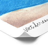 Poster Wet Scream par Lee Vandergrift (Coin)