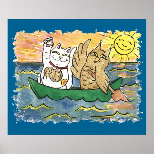 Poster What a Lucky Voyage (Devant)