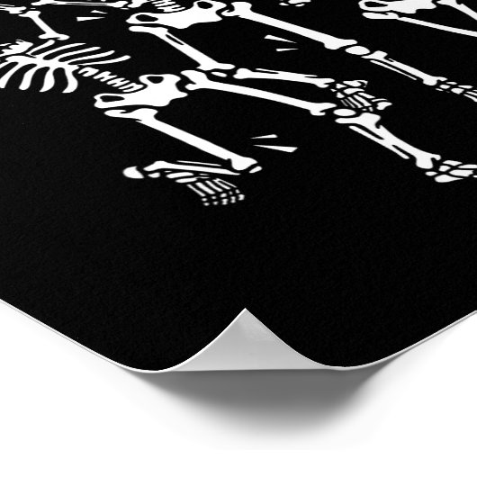 Poster What A Time To Be Alive Skeleton Dancing Funny  (Coin)